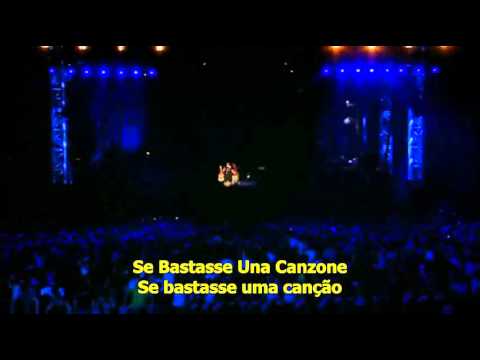 Eros Roma Live - 16 - Se Bastasse Una Canzone(Legendado\Traduzido) PT-BR
