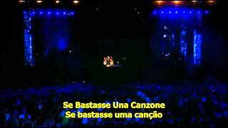 Eros Roma Live - 16 - Se Bastasse Una Canzone(Legendado\Traduzido) PT-BR