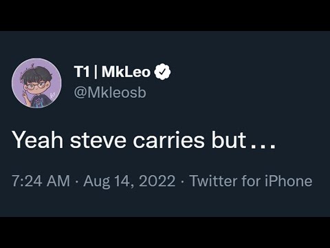 Mkleo's thoughts on Steve after last week...
