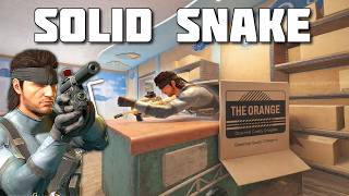 SOLID SNAKE IS THE BEST OP SIEGE HAS EVER RELEASED