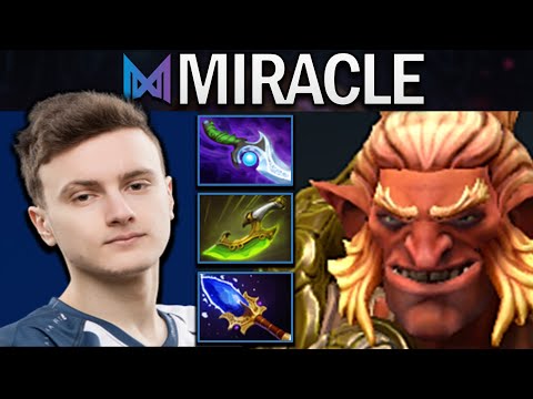Troll Warlord Dota 2 Miracle with Diffusal and Aghanims