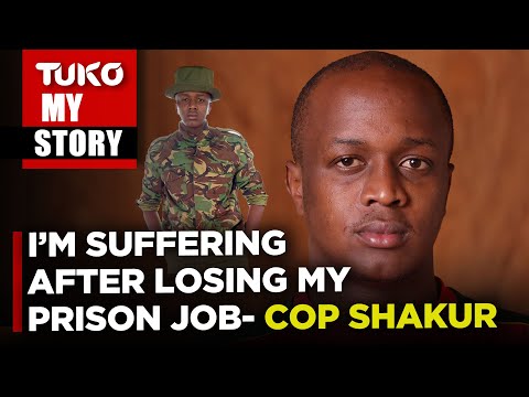 I lost my wife, my job, and now I sleep on the floor - Cop Shakur | Tuko TV