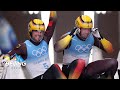 'Two Tobis' Wendl and Arlt secure luge doubles gold three-peat | Winter Olympics 2022 | NBC Sports