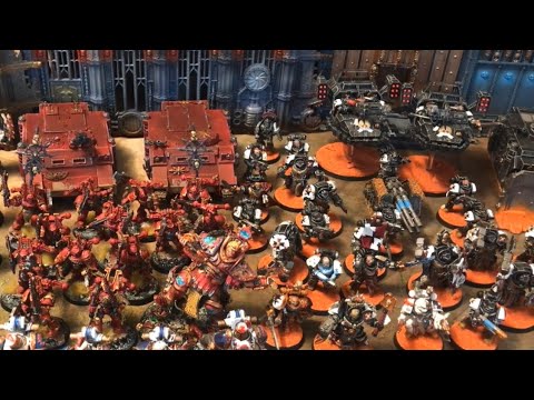 World Eaters vs. Black Templars [Kreuzzug 2020 - 101] Warhammer 40k Battle Report Deutsch