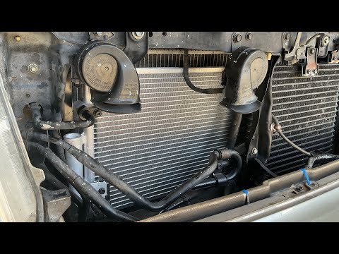 2006 Toyota Land Cruiser and LX470 AC Condenser Replacement.