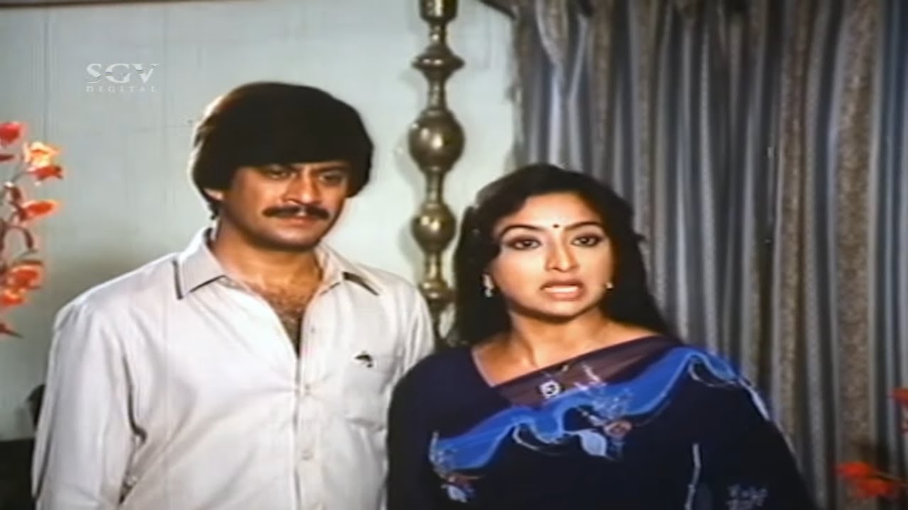 Father Angry On Lakshmi Loving with Teacher Ananthnag | Best Scenes of Bidugadeya Bedi Kannada Movie