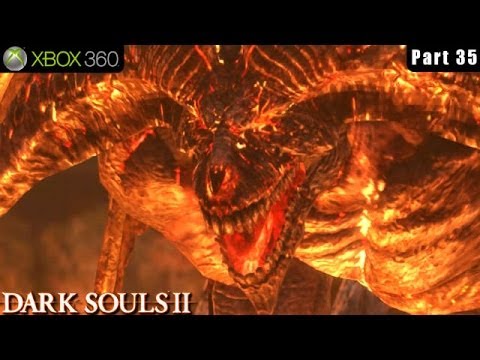 Dark Souls 2 - Xbox 360 Walkthrough Gameplay Part 35 (Boss Old Iron King)