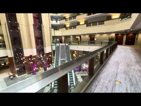 Nice, FAST ThyssenKrupp Scenic Traction Elevators @ Hyatt Regency, Louisville KY