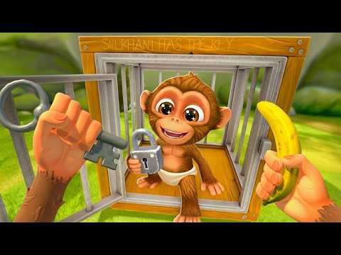 UNLOCKING BABY MONKEYS CAGE! - NEW UPDATE