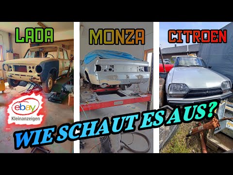 ES GEHT WEITER! | Lada 21013 | OPEL Monza | Citroen GSA X1 inklusive eBay Kleinanzeigen
