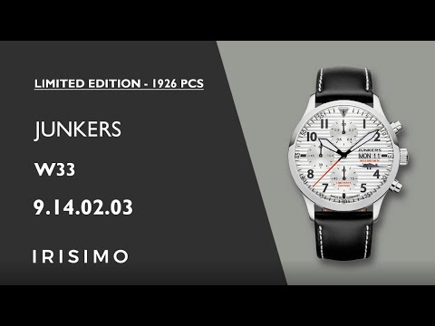 JUNKERS W33 9.14.02.03 LIMITED EDITION 1926PCS | IRISIMO