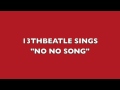 NO NO SONG-RINGO STARR COVER 