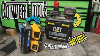 Convert Battery Powered tools to other Battery Brands