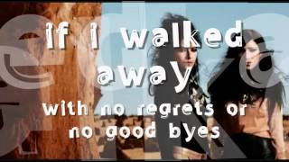 Cry (Studio Version) Acoustic Lyrics - The Veronicas