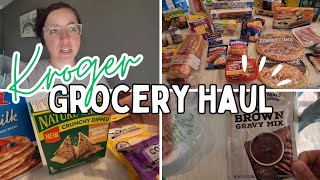 KROGER DELIVERY SAVES THE DAY! | WEEKLY GROCERY HAUL
