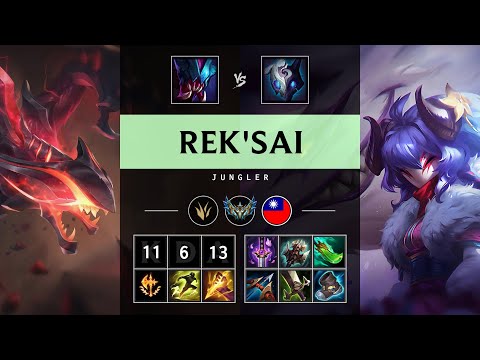 Rek'Sai Jungle vs Kindred - TW Challenger Patch 25.13