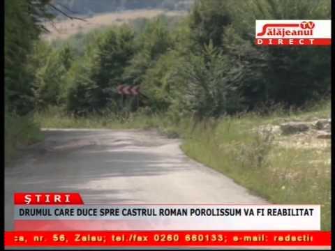 DRUMUL CARE DUCE SPRE CASTRUL ROMAN POROLISSUM VA FI REABILITAT