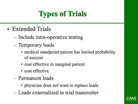 Dr. Georgios Matis - Neuromodulation - Spinal Cord Stimulation - Trials