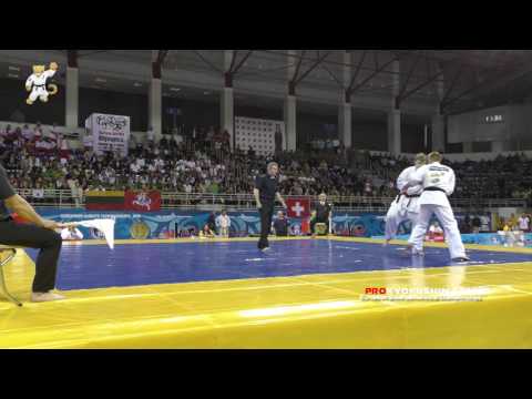 WKO EC 2016, 1 round +85 Mateusz Kaptur (Poland, aka) - Aleksey Zavertannyi (Ukraine)