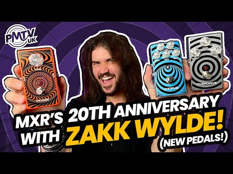 MXR Zakk Wylde Audio Pedals! - Celebrating 20 Years Of Zakk & Dunlop!