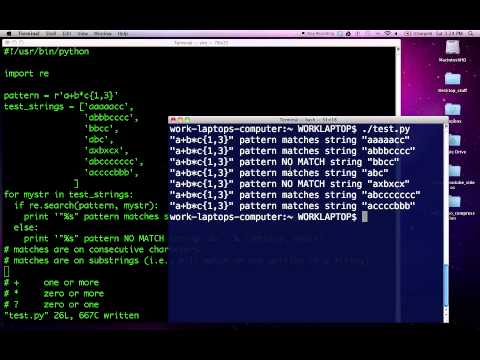 Python 23 Regexes Quantifiers