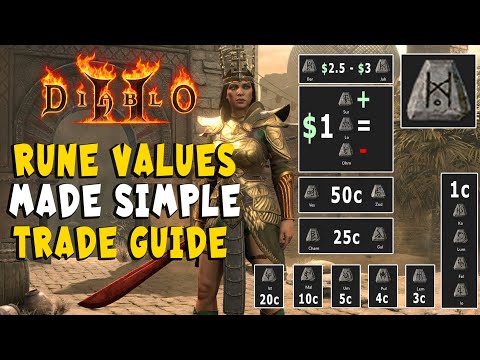 Rune Values Made Simple Trading Guide for Diablo 2 Resurrected / D2R