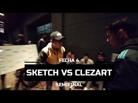 Sketch vs Clezart - Fecha 4 - Semifinal - Kiosko Freestyle
