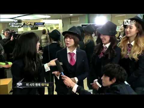 [HD] 140306 SNSD - Backstage Interview @M!Countdown.mp4