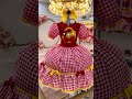 Vestido Infantil Junino Festas Azul Coração Colorido
