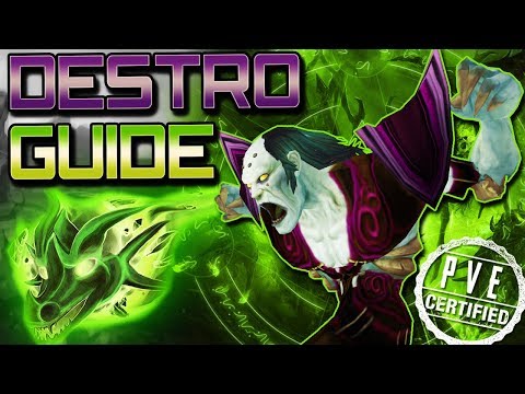 How to play Warlock in Battle for Azeroth (Destruction PVE GUIDE)