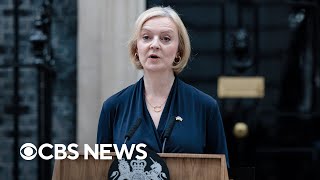 Liz Truss resigning as U.K. prime minister amid political turmoil