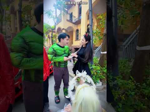 Mr. Joker chose the white angel#clown #couple #shorts