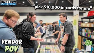 HE GAVE ME MONEY TO SHOP AT MY OWN TABLE! Seattle Front Row Vendor POV Day 1!