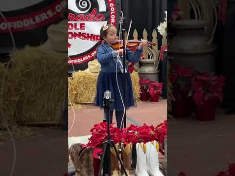 Black and White Rag Colorado Fiddle Championships Small Fry Round 2 Sabrina Patel