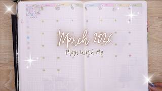 Week 10 | March Plan With Me