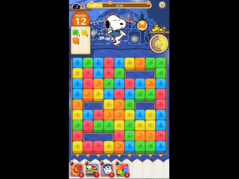 Snoopy Puzzle Journey Night Mode Level 43 - NO BOOSTERS 🐶🧩🧳 | SKILLGAMING ✔️