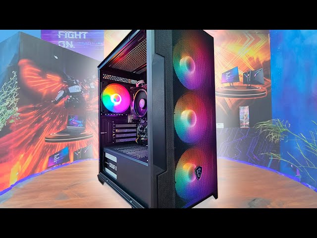 Vídeo relacionado con Case Per Pc Da Gaming - Msi - Mag Forge M100r - Mid Tower - Bianco
