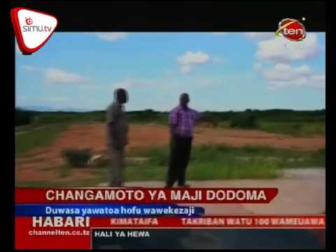 Changamoto Ya Maji Dodoma
