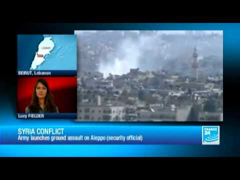 Army tanks penetrate rebel stronghold in Aleppo