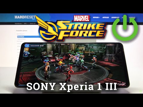 Sony Xperia 1 III - Marvel Strike Force Game TEST * 120 Hz *