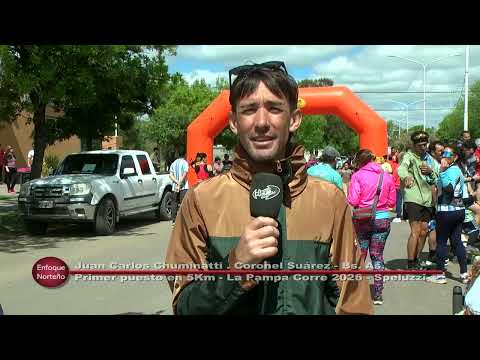 1ºBloque Enfoque Norteño 31   10   26   Speluzzi Se disputó la séptima fecha La Pampa Corre 2026