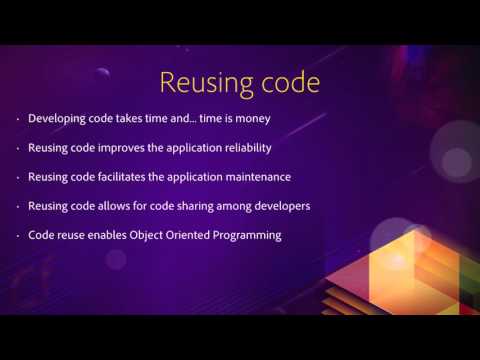 08 Reusing Code 01 About Reusing Code