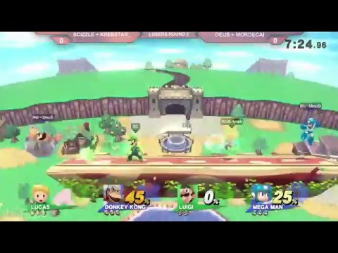 Early Bird Special 4 (WiiU) - Krebstar_ + BCizzle  VS DeuS + Mordecai - Losers Round 2