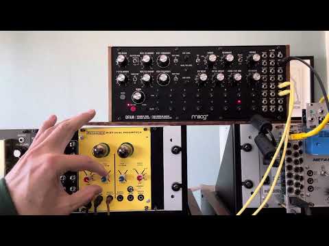 7/10/23 Moog DFAM + Zerosum Inertia 6AS6 + Metasonix R-57