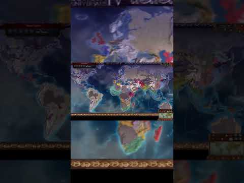 My First Eu4 World Conquest. Quick Eu4 Timelapse