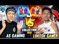 Lokesh Gamer Challenge Me For Collection War😂 Richest Collection In India $9999- Garena Free Fire