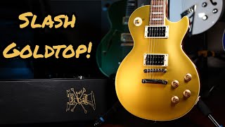 Video thumbnail for Slash Signature Goldtop - Epiphone Victoria "The Collection" by Steve Sterlacci