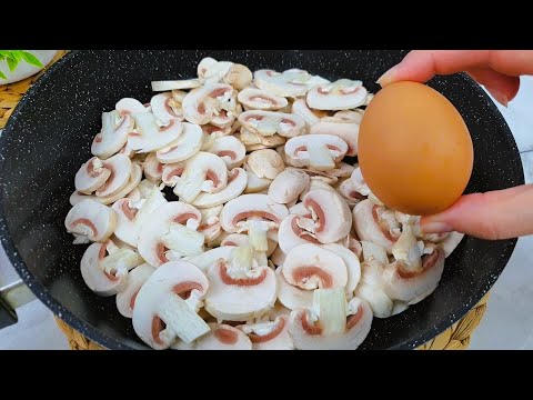 This mushroom and egg recipe is so delicious I could make it every week!