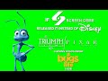 Triumph Films X2 Pixar Animation Studios 1998