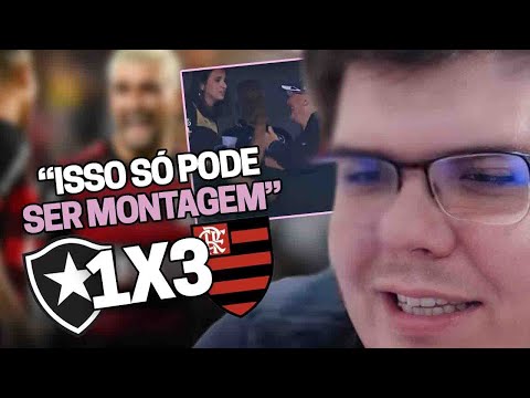 CASIMIRO REAGE: BOTAFOGO 1 X 3 FLAMENGO PELO CARIOCÃO 2022 | Cortes do Casimito